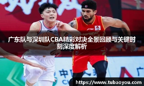 广东队与深圳队CBA精彩对决全景回顾与关键时刻深度解析